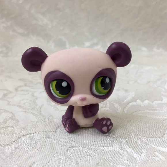 Littlest Pet Shop - Chinese Purple Panda Set - Picture 2 of 4